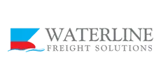 Water line Freight solution Logo