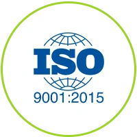 ISO 9001:2015 Certified logo